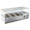 Koolmore 40" Refrigerated Countertop Condiment Prep Rail Sandwich Prep Station SCDC-3P-SSL - alternate 2